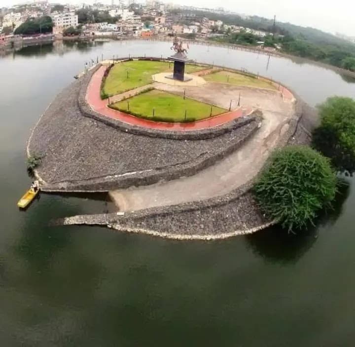 Katraj Lake view 2