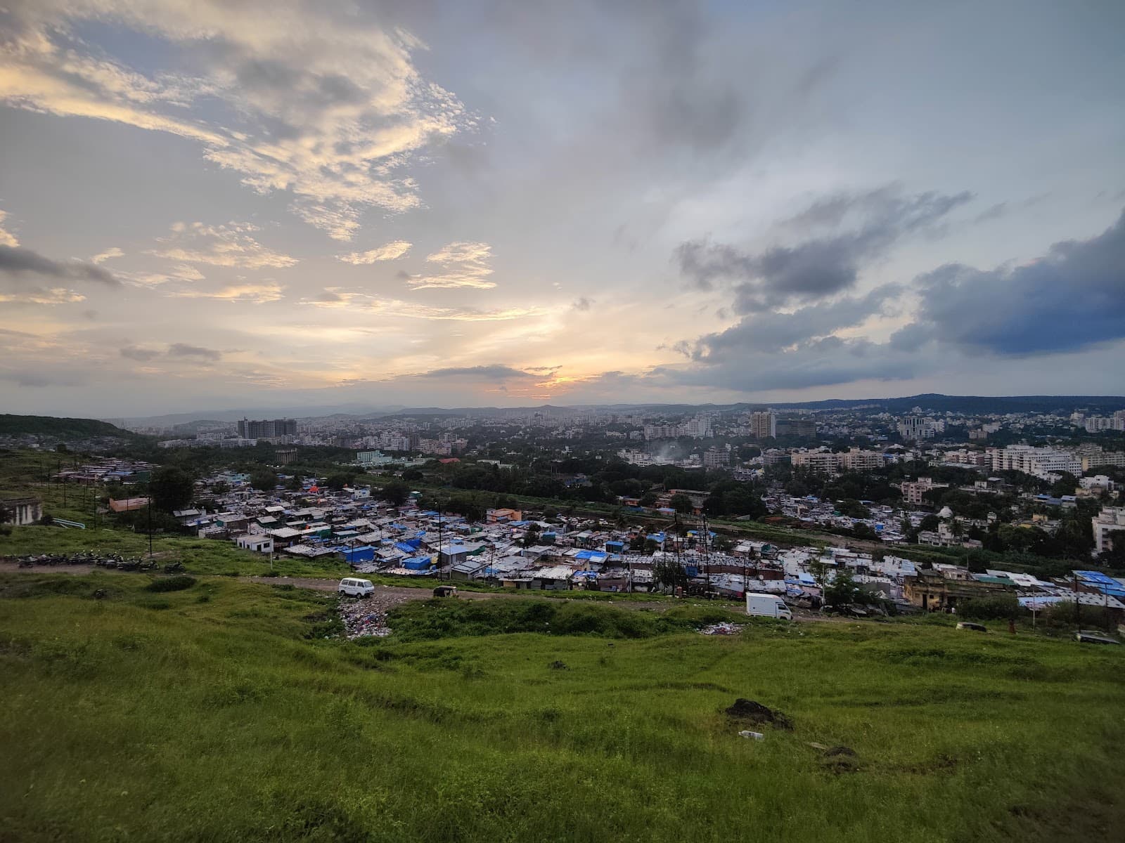 Parvati Hill and Temple Complex view 2