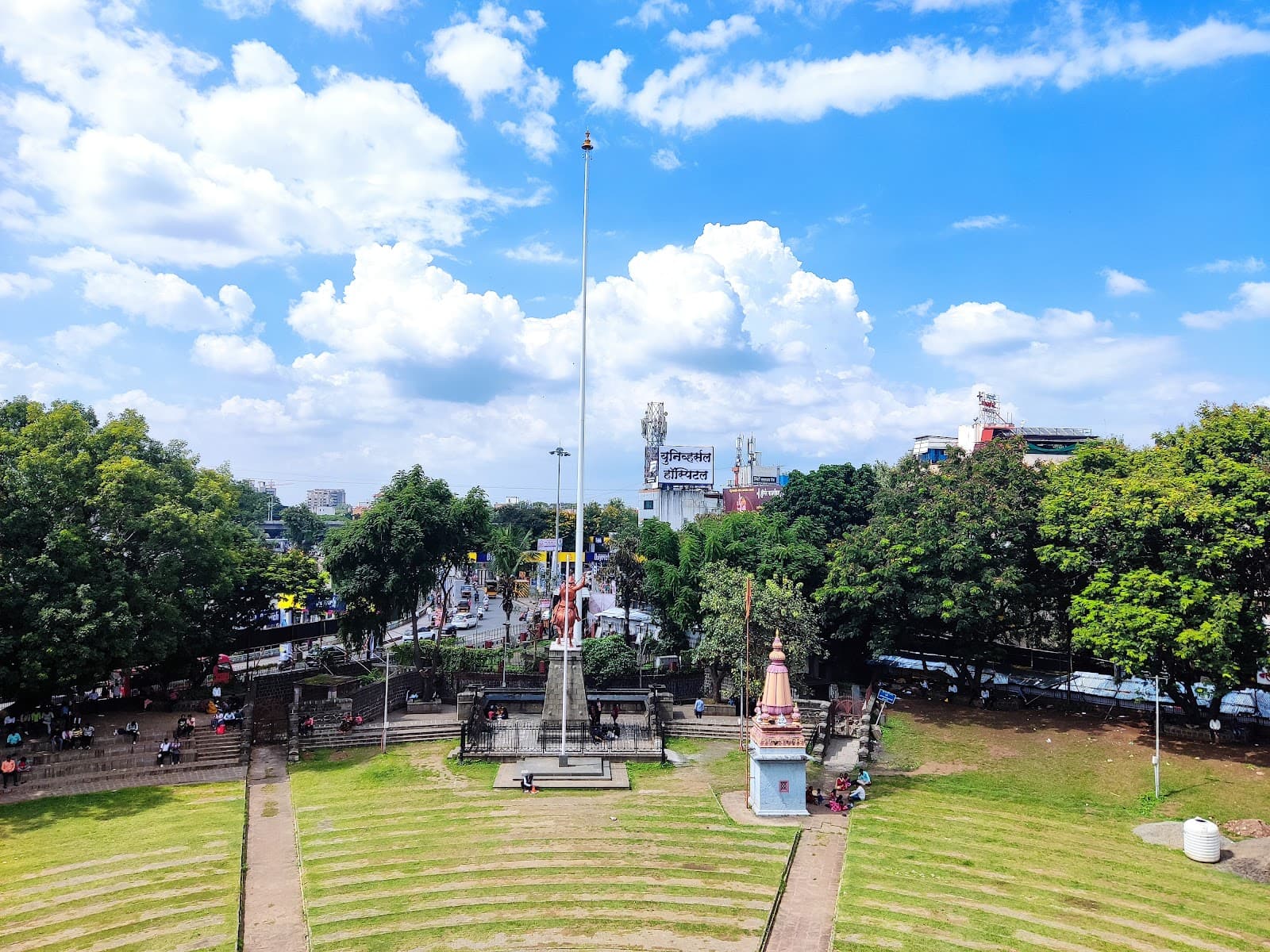 Shaniwar Wada view 4
